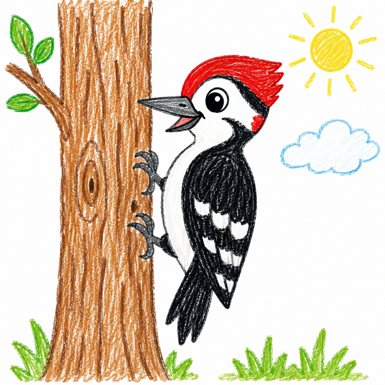 Cover art for The Secret Superpowers of the Woodpecker